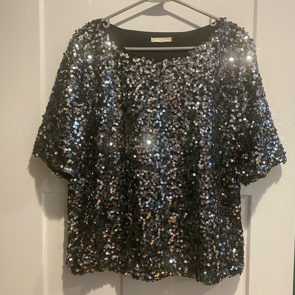 H&M Sequin Tee